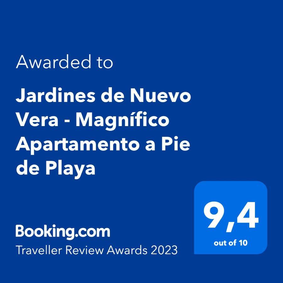 Jardines De Nuevo Vera - Magnifico Apartamento A Pie De Playa Dış mekan fotoğraf